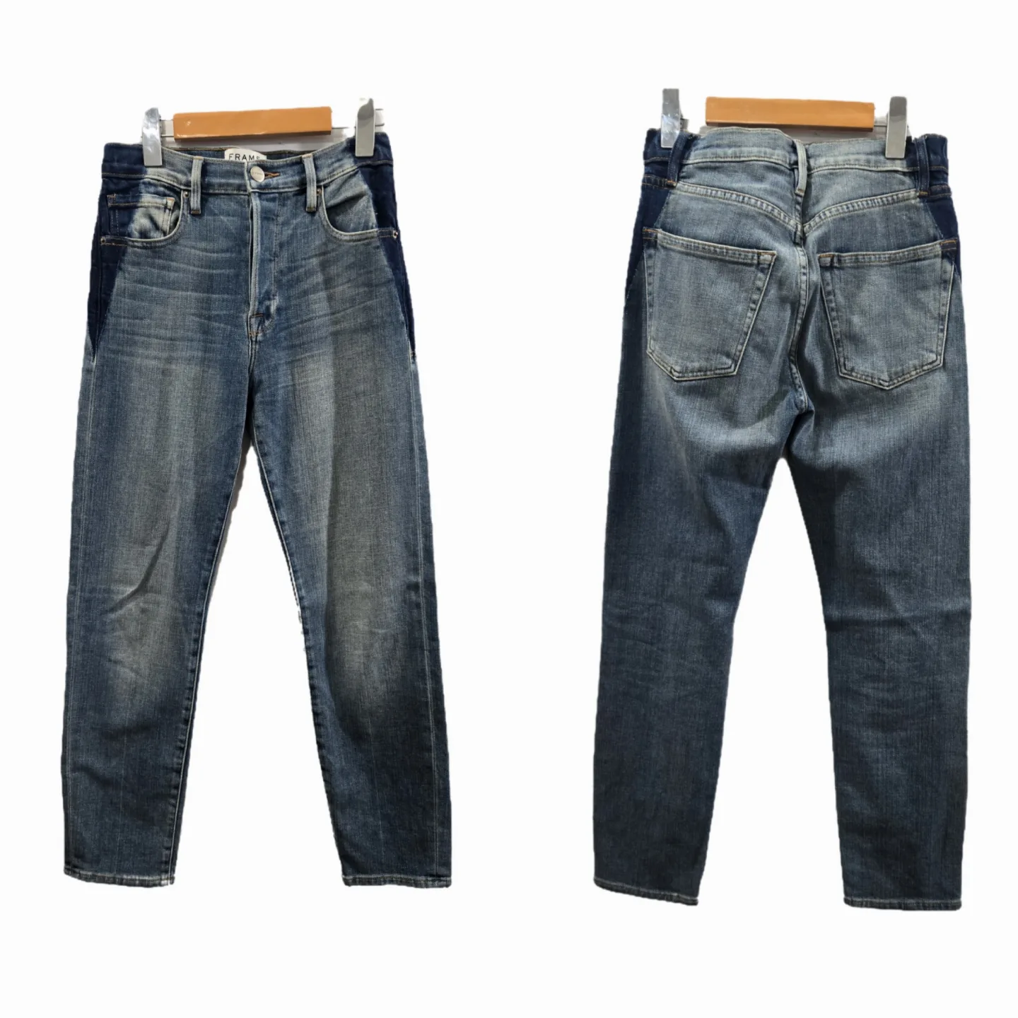 Frame Denim Le Original Elton Straight Leg Jeans Size 24 image indicator(7)