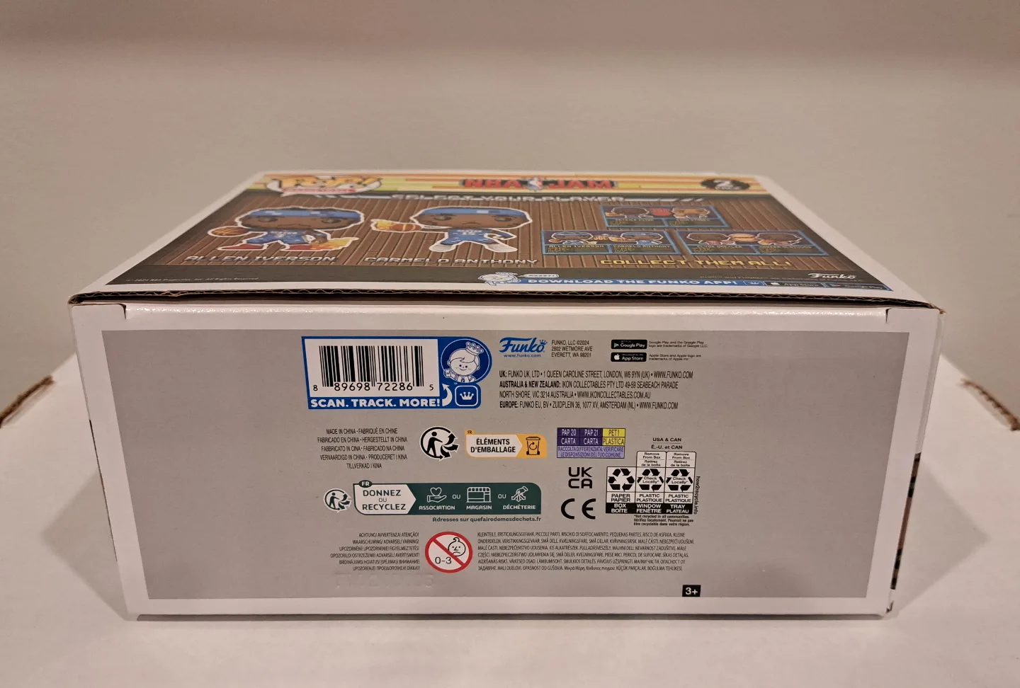 🕹🏀 Allen Iverson and Carmelo Anthony (2 Pack) Funko Pop! image indicator(5)