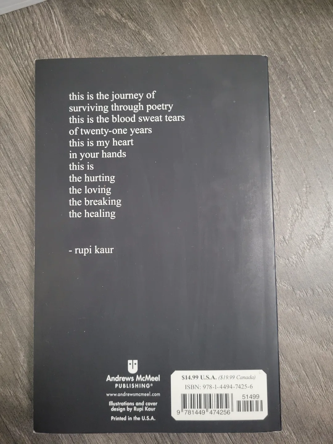 Milk and Honey by Rupi Kaur - Paperback Book image indicator(2)