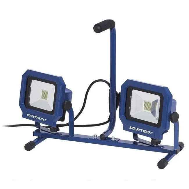 Startech 849917 100 Watt COB Twin Head Work Site Light thumbnail