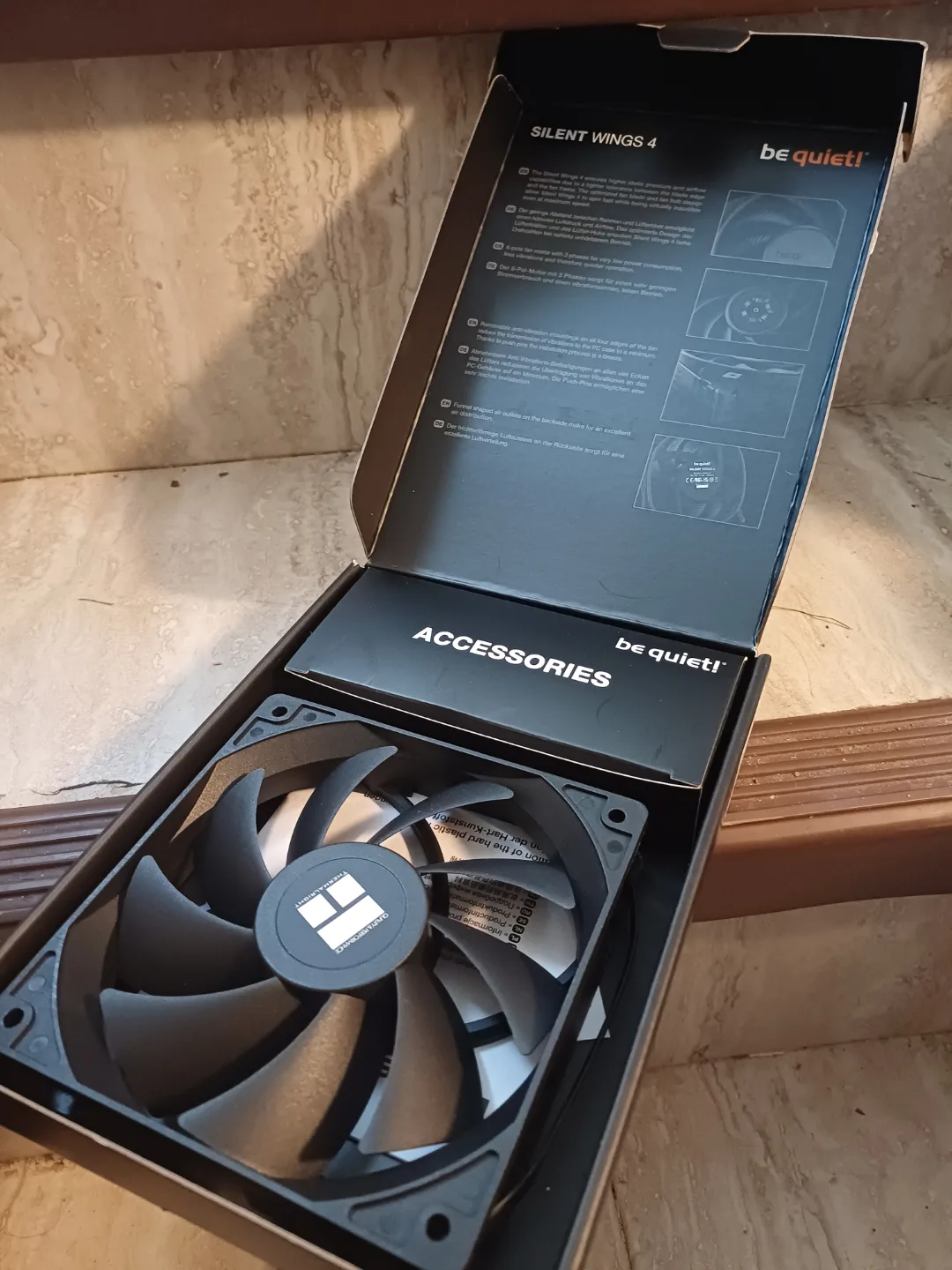 NEW IN BOX: be quiet! Silent Wings 4 120mm PWM Fan - image indicator(2)