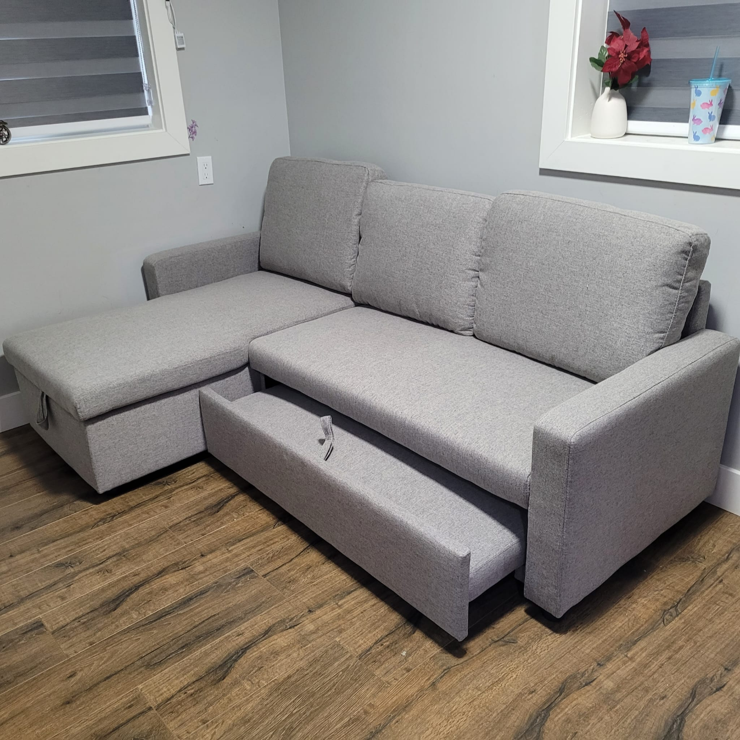 Sectional Sofa Bed with Storage – Warehouse Sale - photo 3