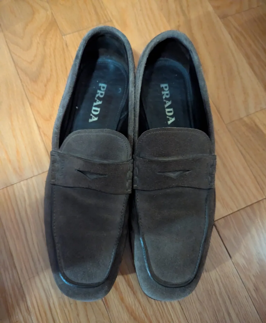Prada Men's Suede Loafers image indicator(2)