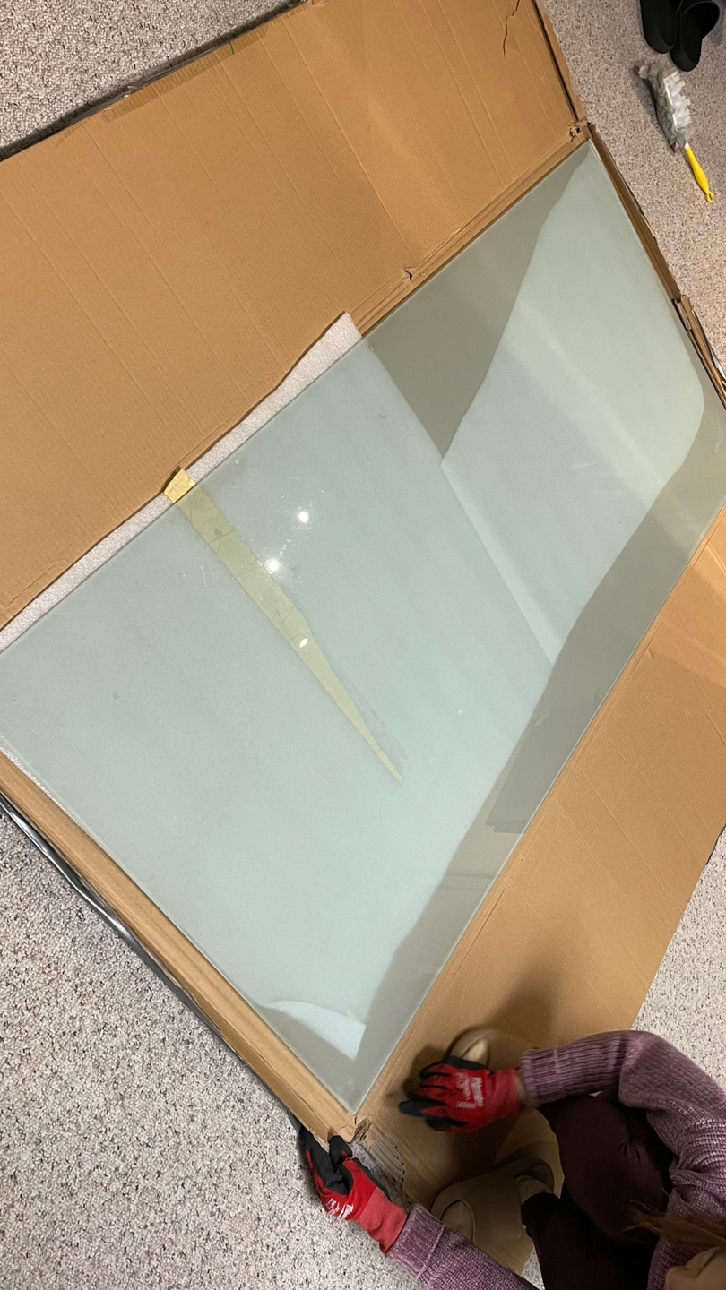 Ikea Glass dining table (no chairs) - photo 2