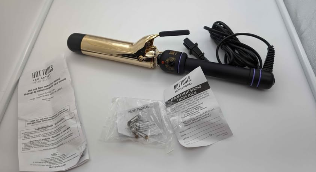 Hot Tools Pro Artist 24K Gold Collection 1 1/2 inch Curling Iron - photo 4