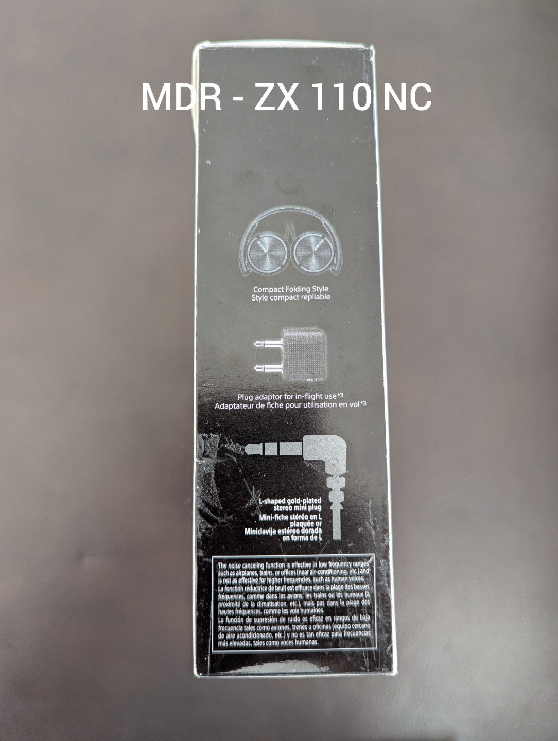 Sony MDR-ZX110NC Noise-Cancelling Headphones - photo 3