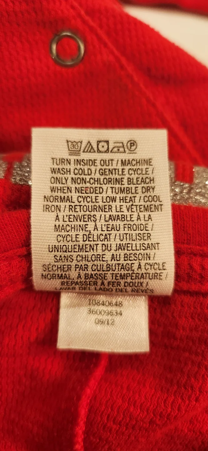 PINK Victoria's Secret Red Onesie - Size XS image indicator(4)