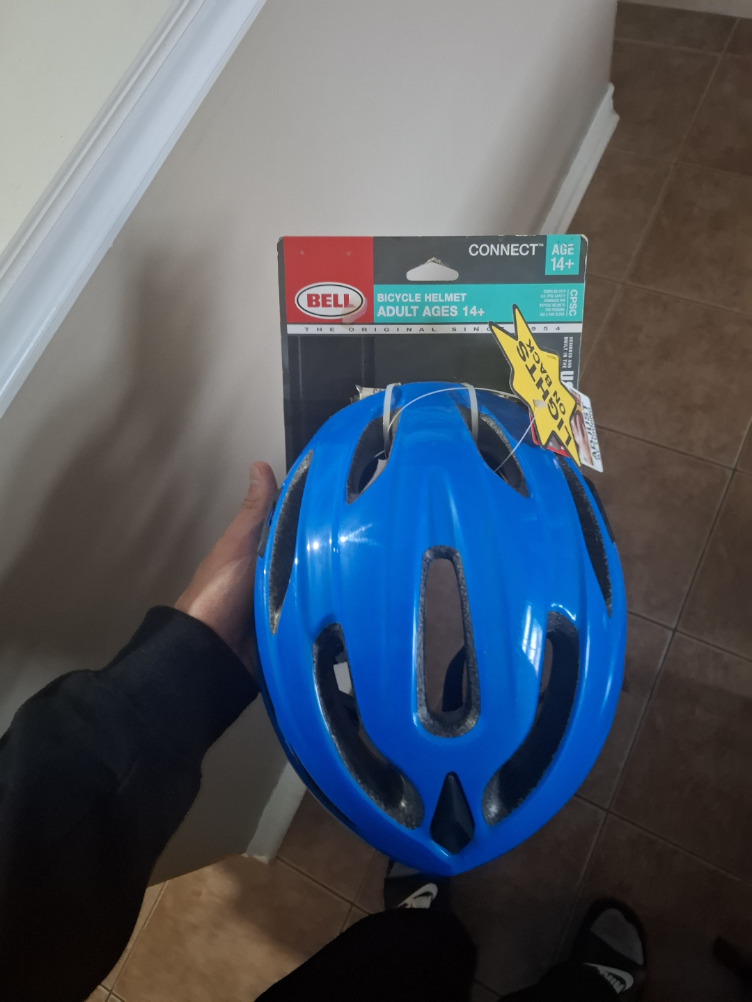 Age 14+ Bell Bicycle Helmet - Blue