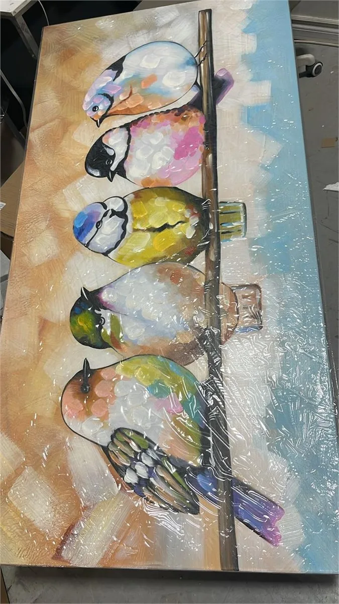 Bird Art Painting canvas image indicator(2)