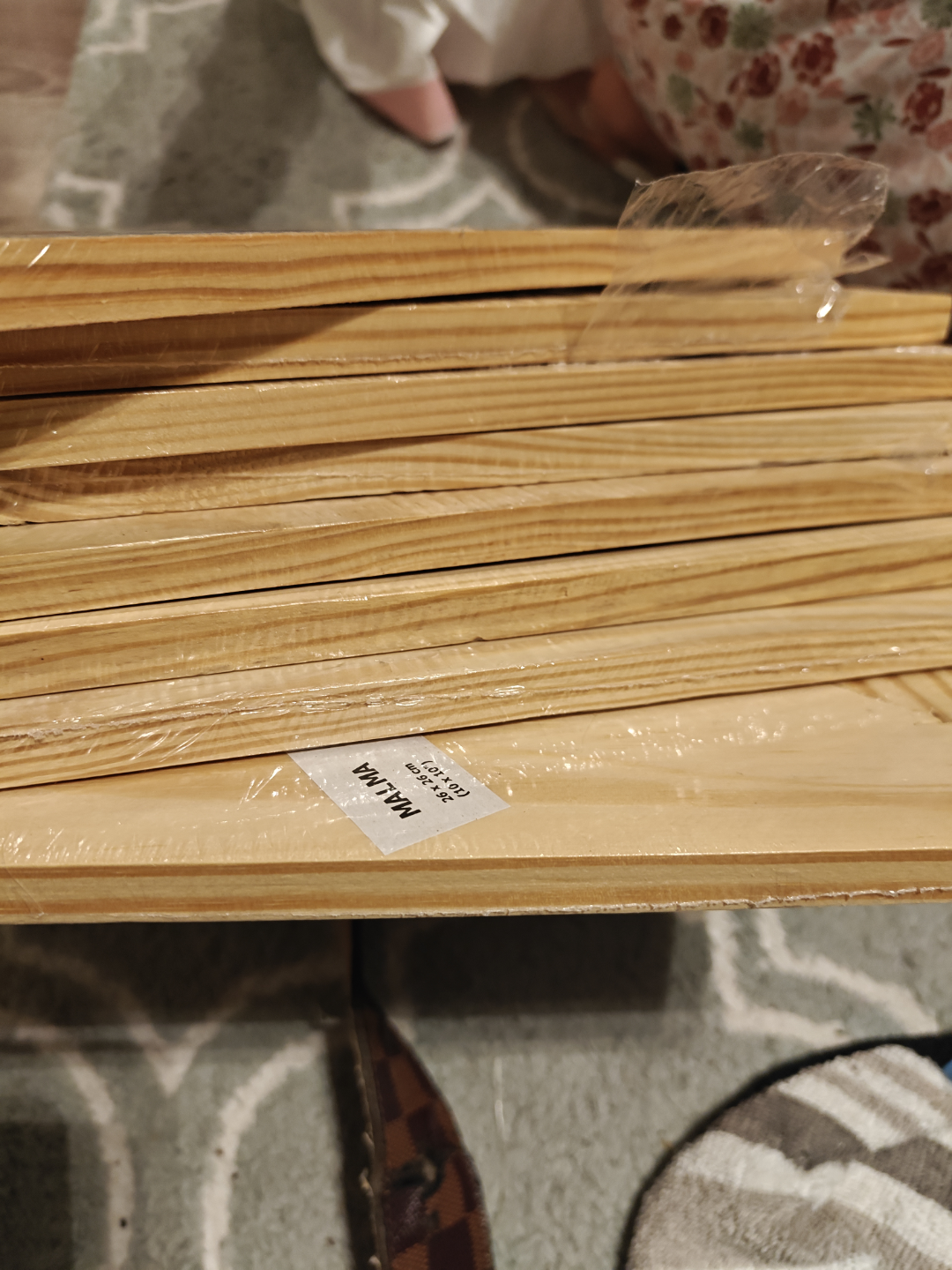 IKEA MALMA Unassembled Pine Picture Frames (Set of 9 - photo 2