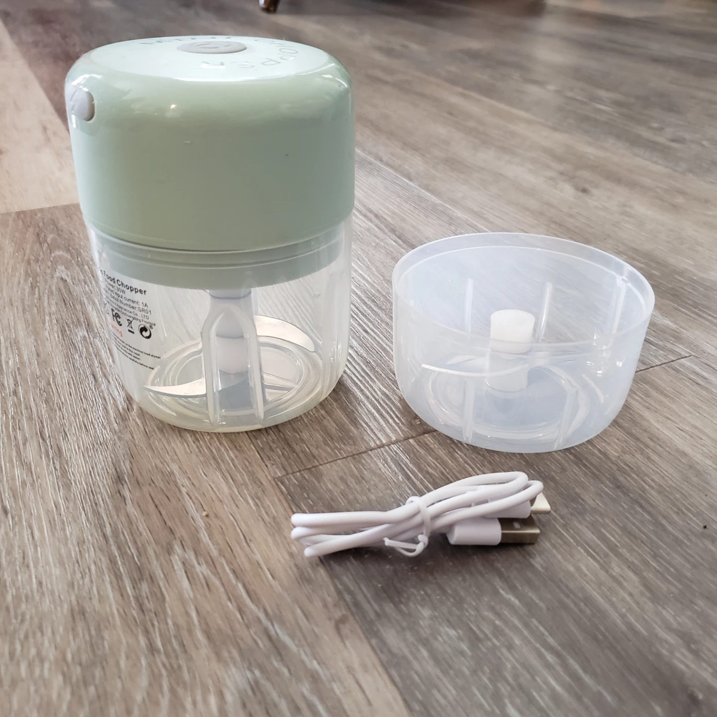 Portable USB Rechargeable Mini Electric Food Chopper