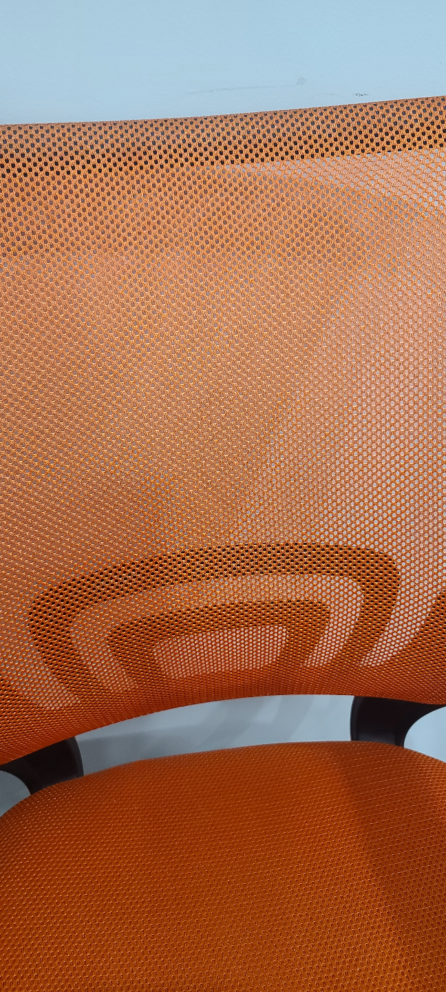 Orange Mesh Office Chair - photo 2