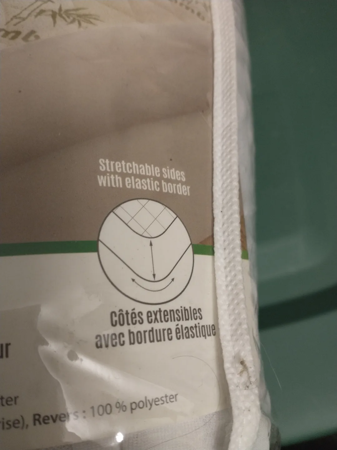 BAMBOO BLEND MATTRESS PROTECTOR, FULL OR DOUBLE SIZE image indicator(4)