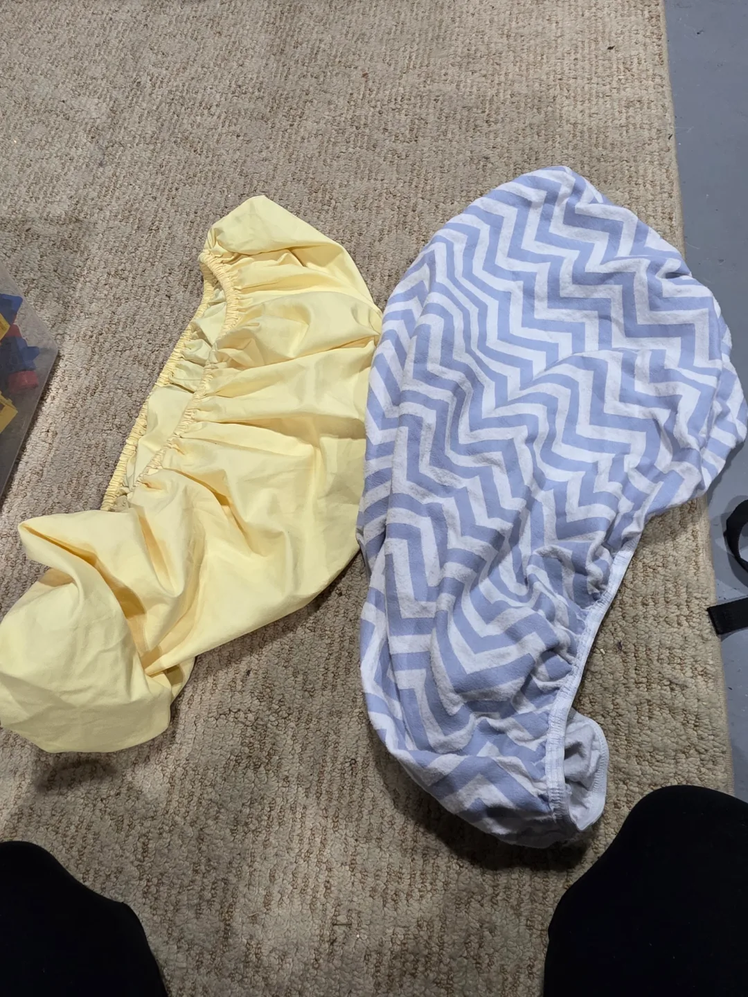 Two Bassinet Fitted Sheets - Garanimals & Kushbaby 🏒 thumbnail
