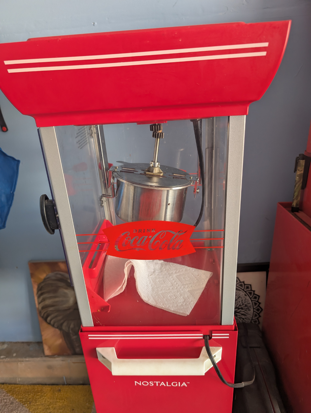 Coca-Cola Nostalgia Popcorn Machine - photo 2