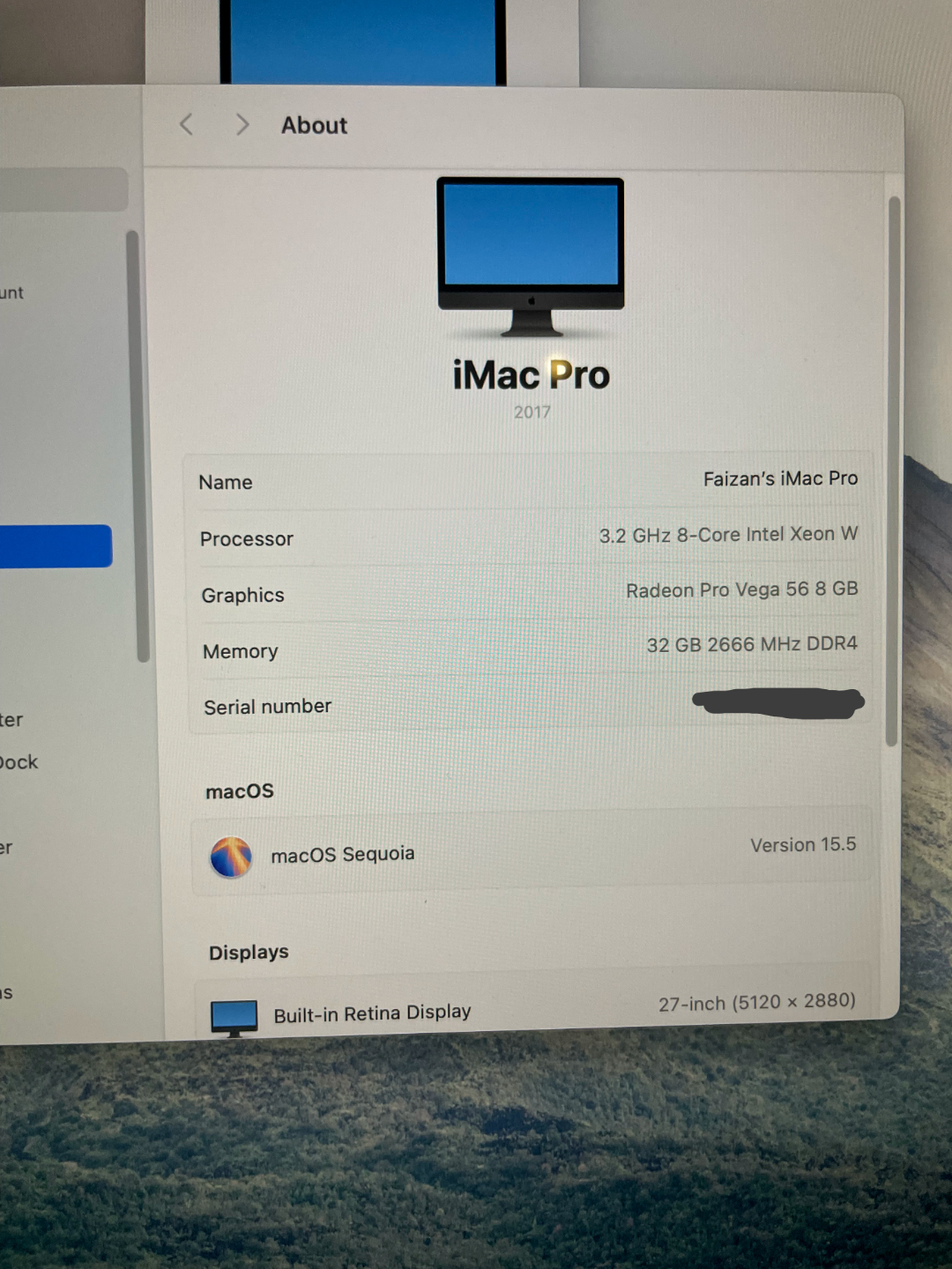 iMac Pro (2017) 27" Retina 5K - 32GB RAM | 1 TB SSD - photo 2
