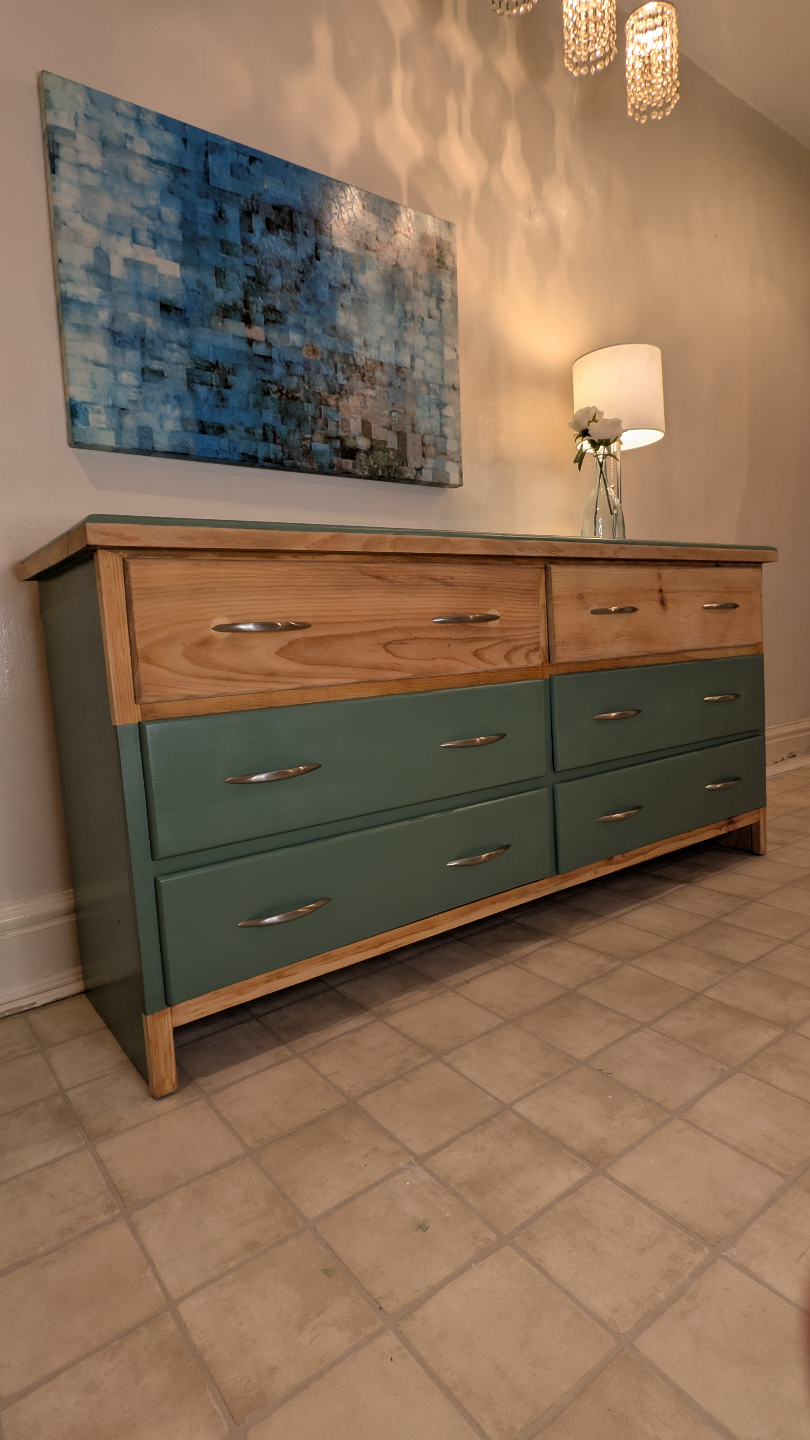 Upcycled Six-Drawer Dresser