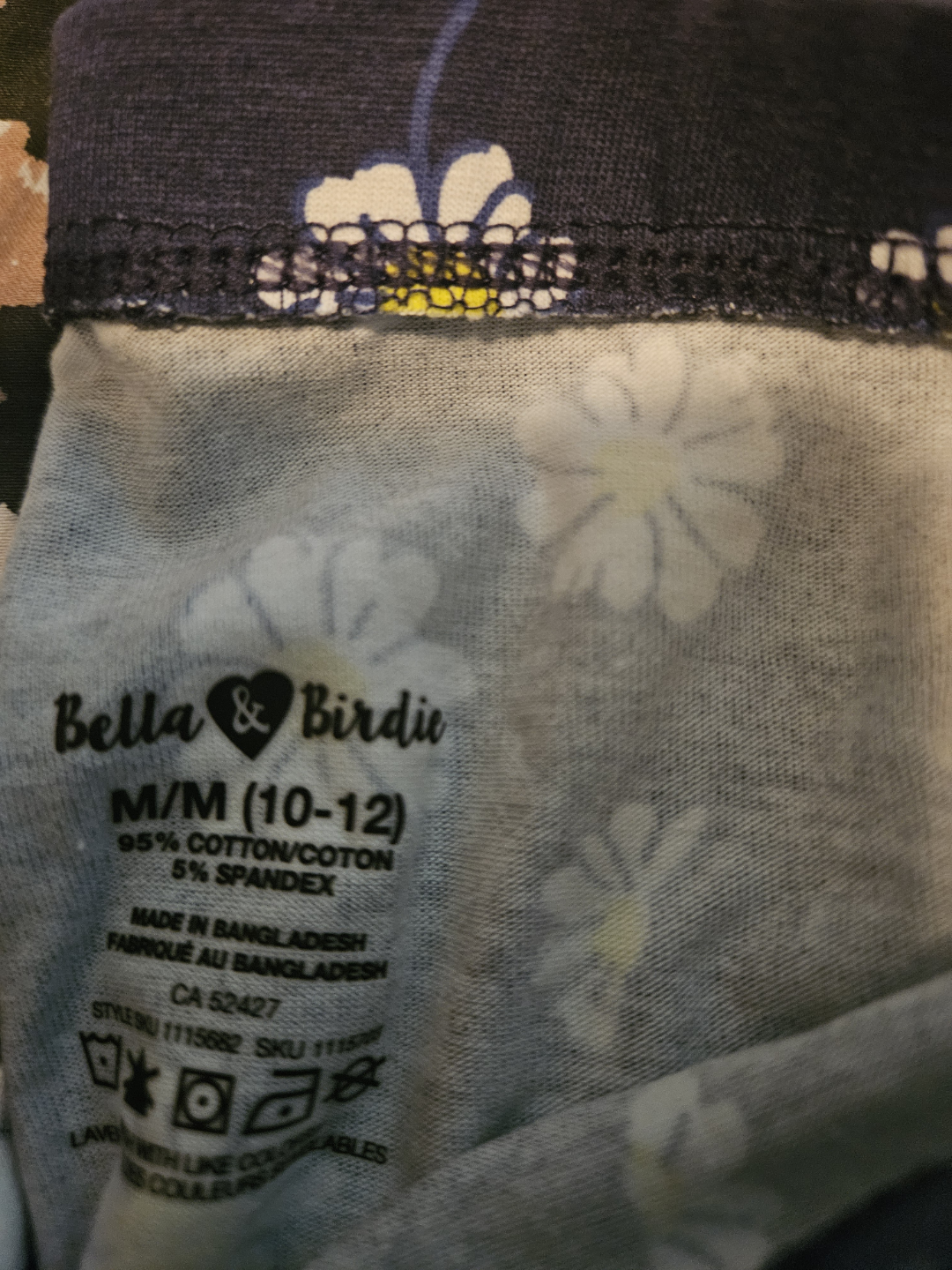 Bella & Birdie Girls Leggings Size M/M (10-12) & L/G (12-14) - photo 2