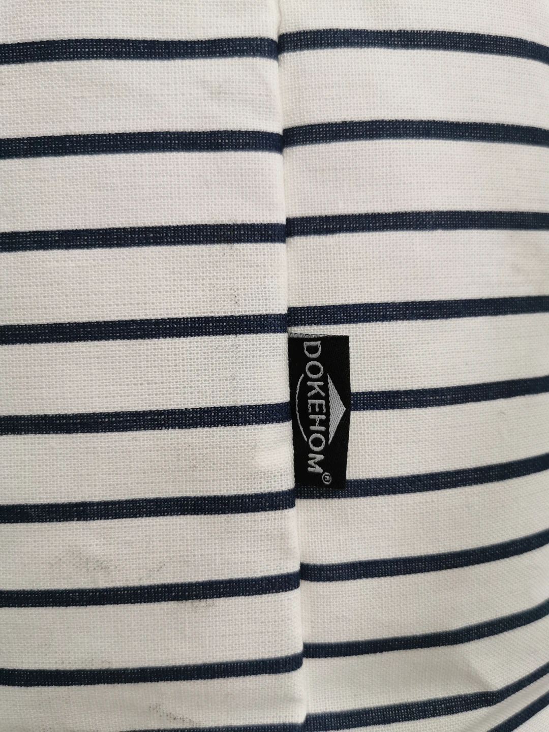 Dokehom Striped Laundry Basket - photo 2