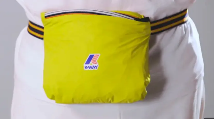 K-Way Black Windbreaker Jacket - Size M image indicator(10)