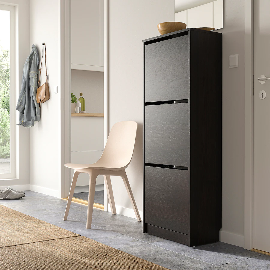 IKEA Bissa Shoe Cabinet - Black-Brown - photo 5