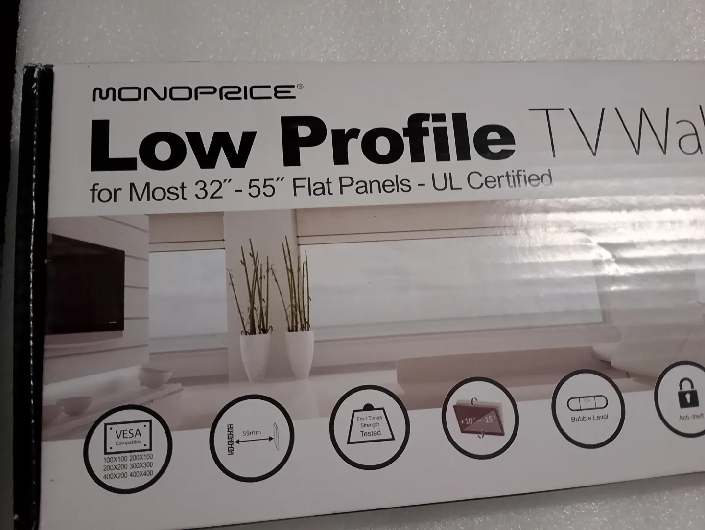 Monoprice Low Profile TV Wall Mount 32-55" image indicator(2)