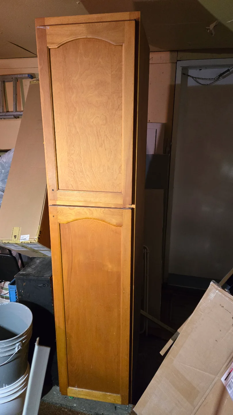 Tall Wooden Pantry Cabinet thumbnail