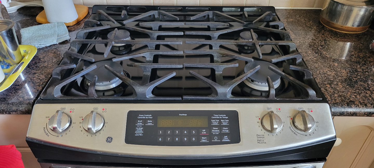 GE Profile 30" Gas Range Stainless Steel - photo 2