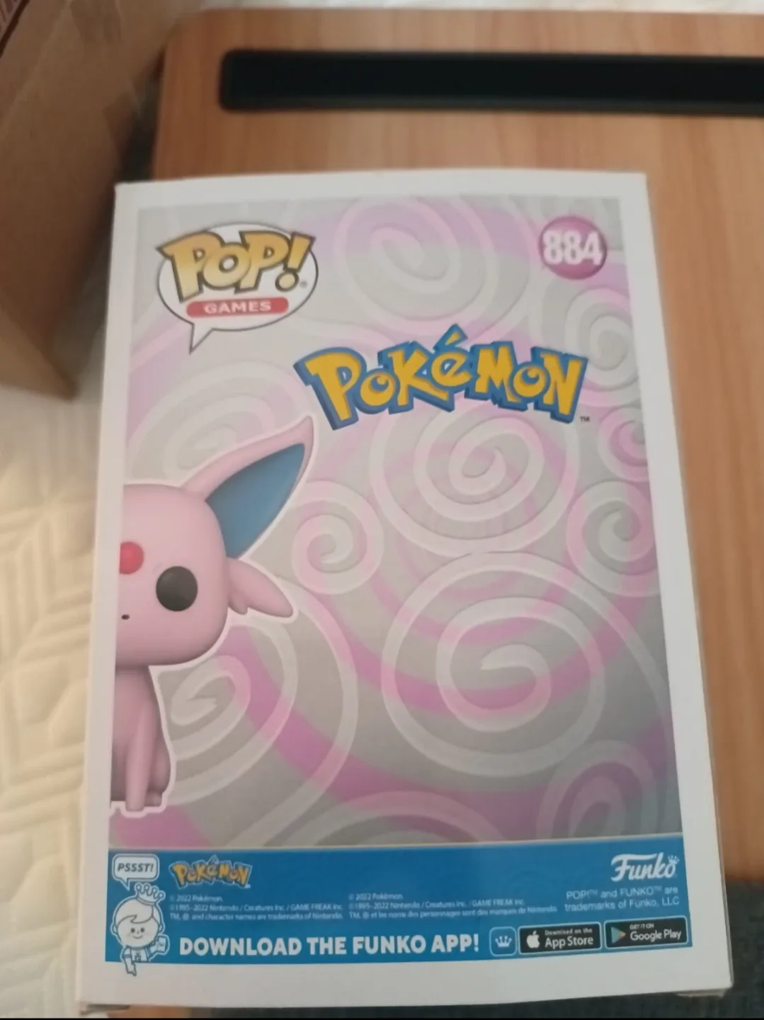 Funko Pop Games Pokémon 884 Espeon Mentali Psiana image indicator(4)