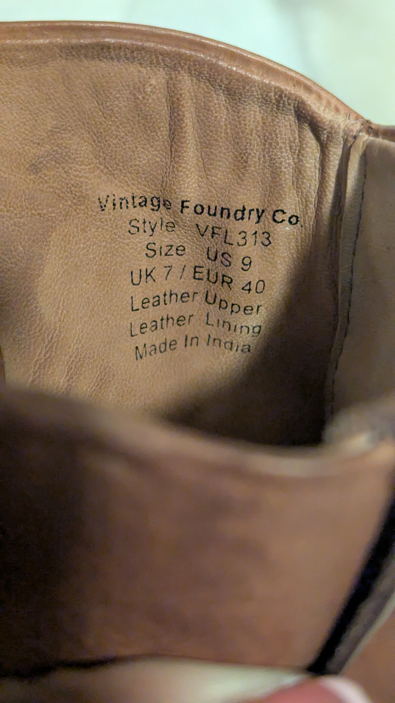 Vintage Foundry Co. Brown Leather Boots - photo 3