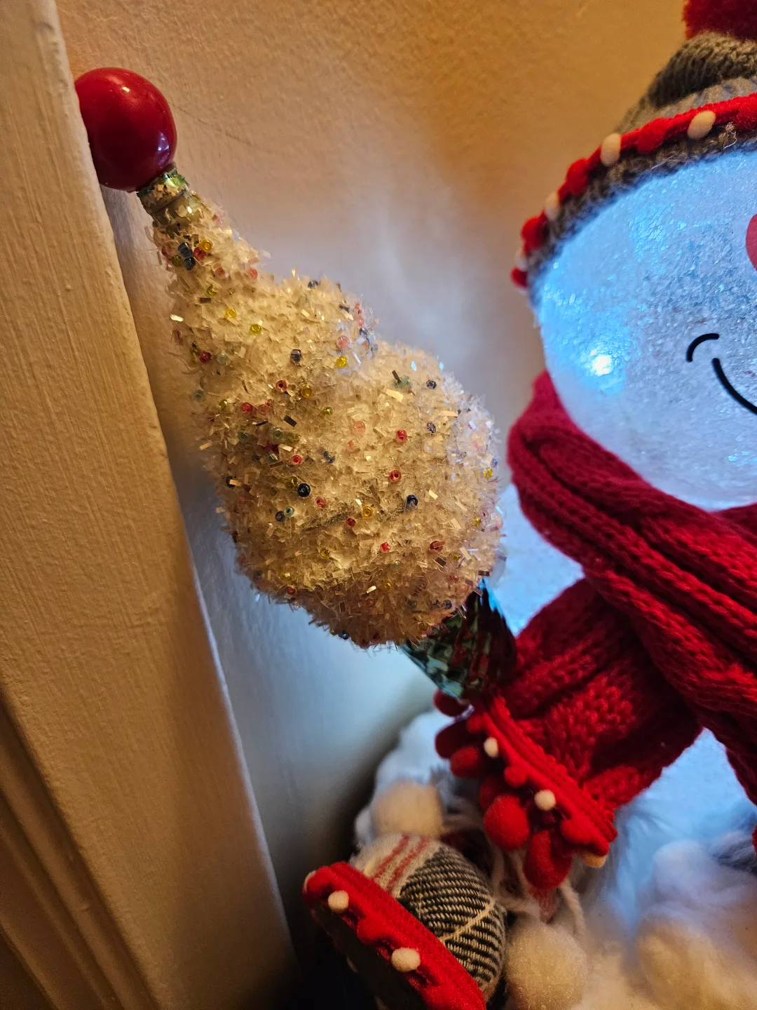 Adorable Light-Up Snowman Christmas Decoration image indicator(8)