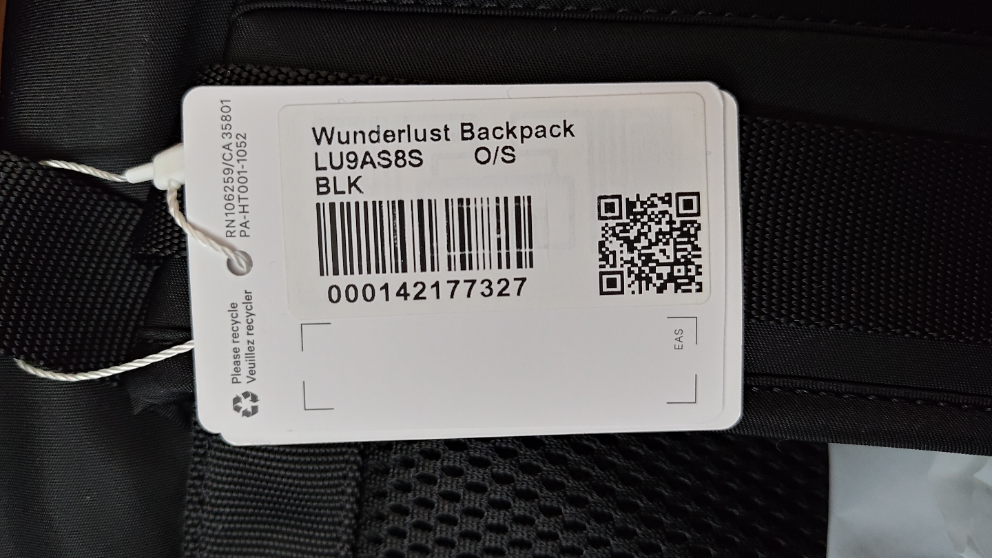 Lululemon Wunderlust Backpack - Black - photo 3