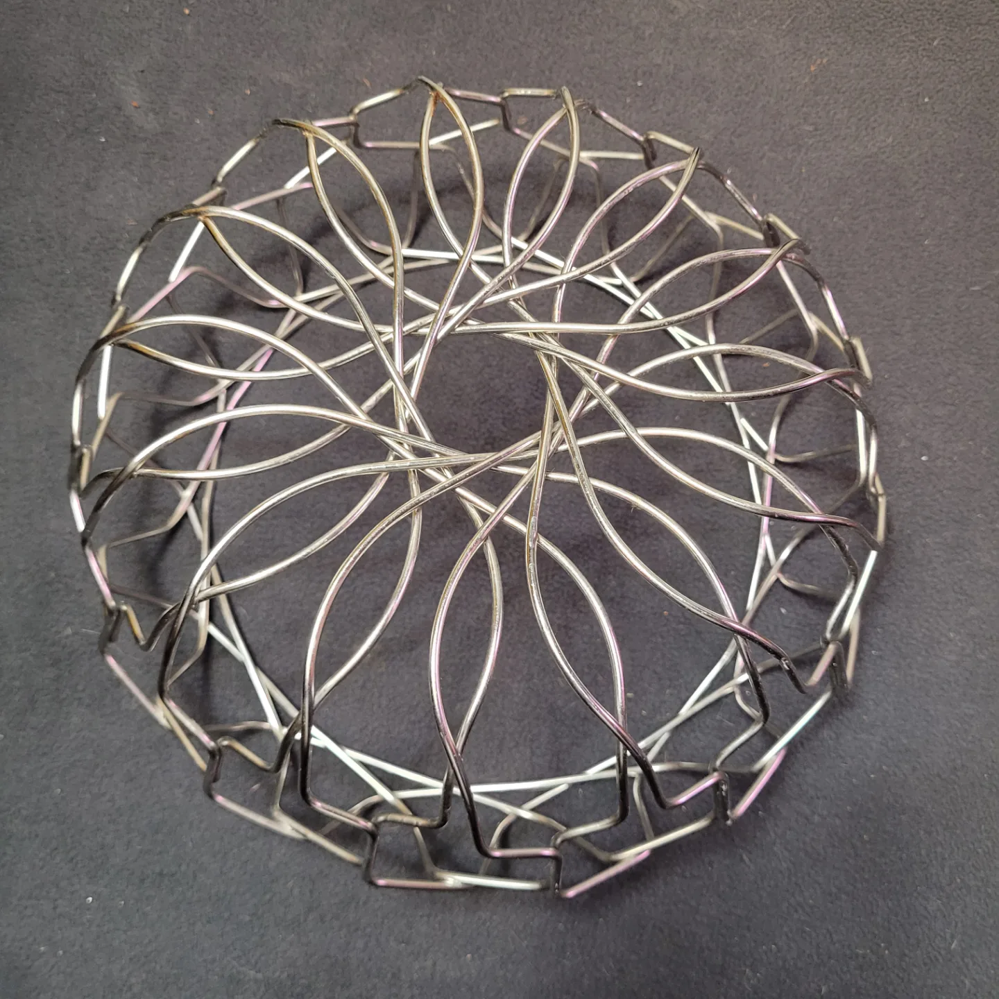 Vintage Metal Wire Fruit Bowl image indicator(5)