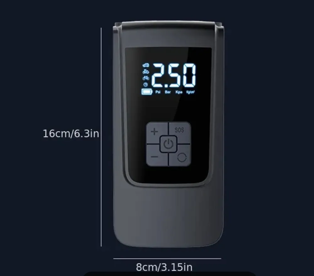 Portable Digital Air Compressor Pump image indicator(2)