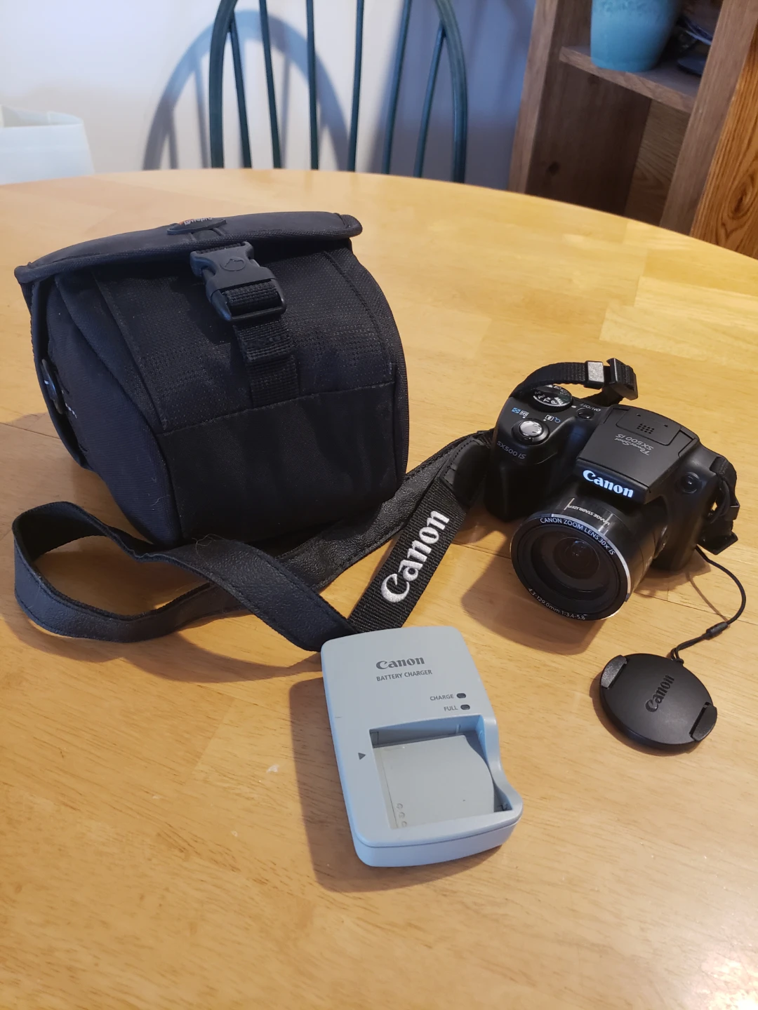 Canon PowerShot SX500 IS Digital Camera with Accessories - photo 2