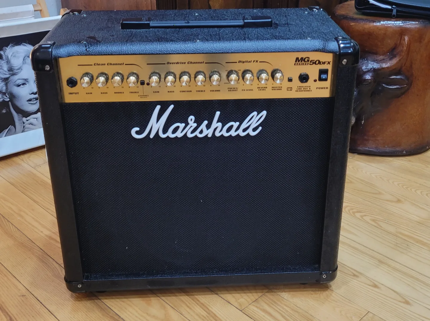 Marshall MG50DFX Guitar Amplifier image indicator(7)