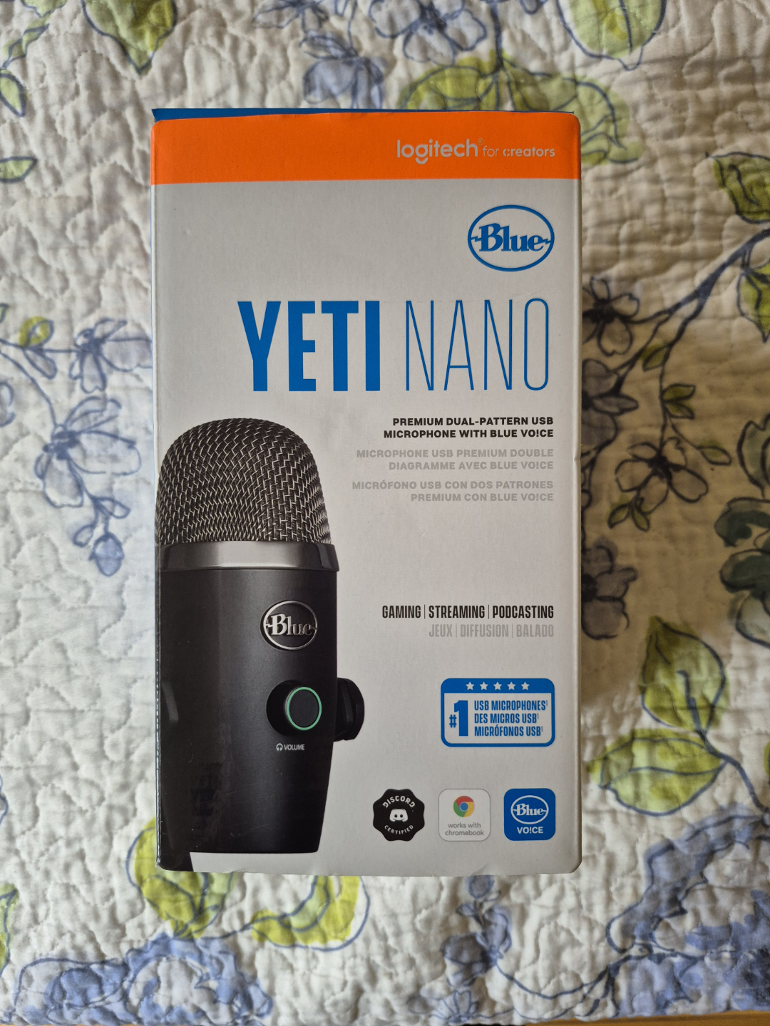 Blue Yeti Nano USB Microphone - Black