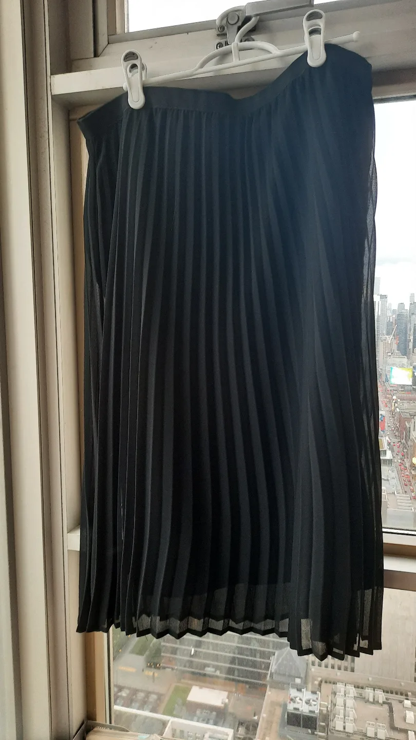 Dynamite Black Pleated Skirt thumbnail