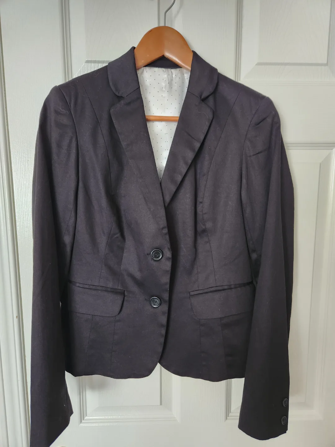 Women's Size 6 Black Blazer Jacket image indicator(5)