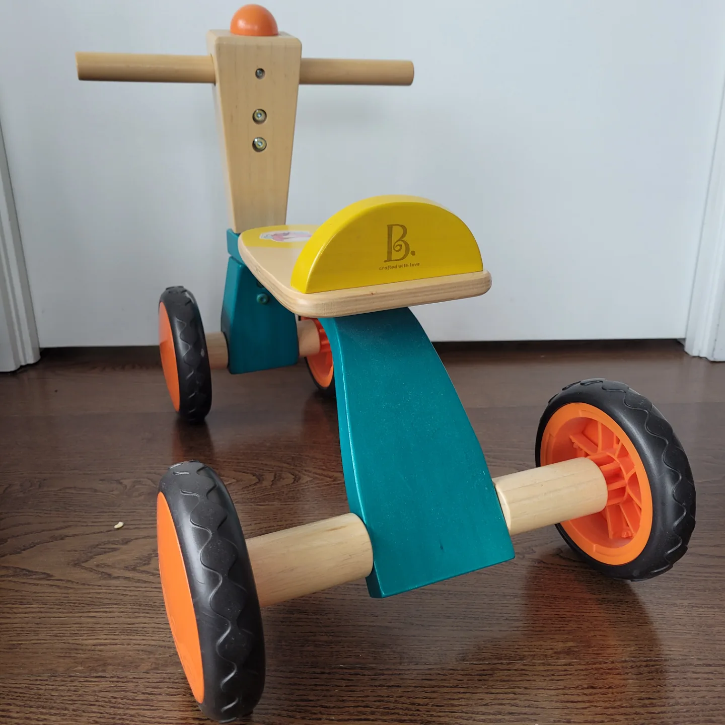 B Toys wooden toddler bike image indicator(2)