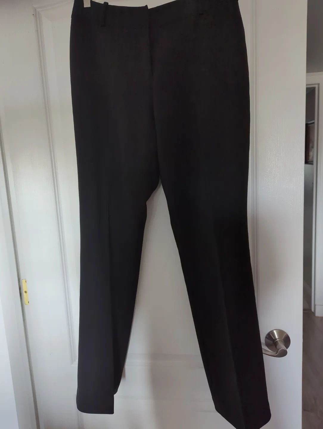 Reitmans Women's Black Straight Leg Pants Size 11 thumbnail