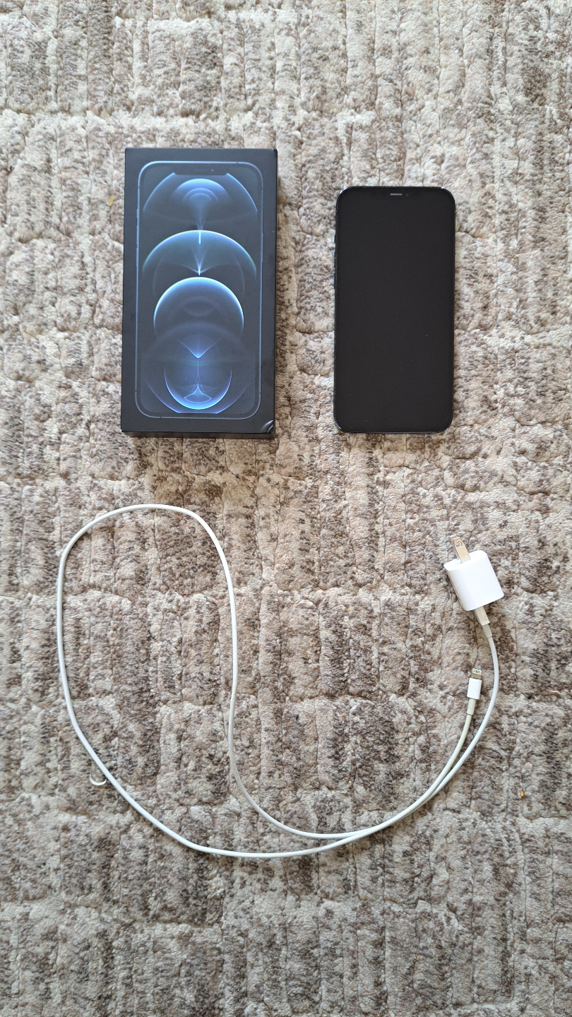 iPhone 12 Pro Max - 128GB - Blue - Unlocked - w/ receipt - photo 5