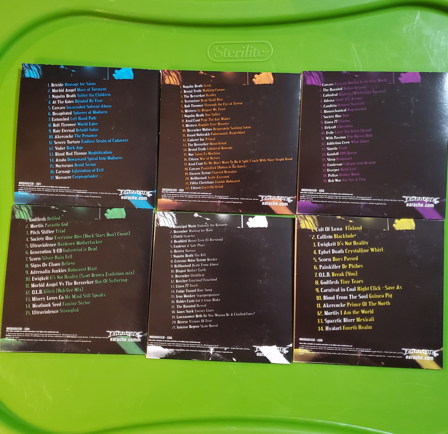 Metal 6 CD Box Set - photo 4