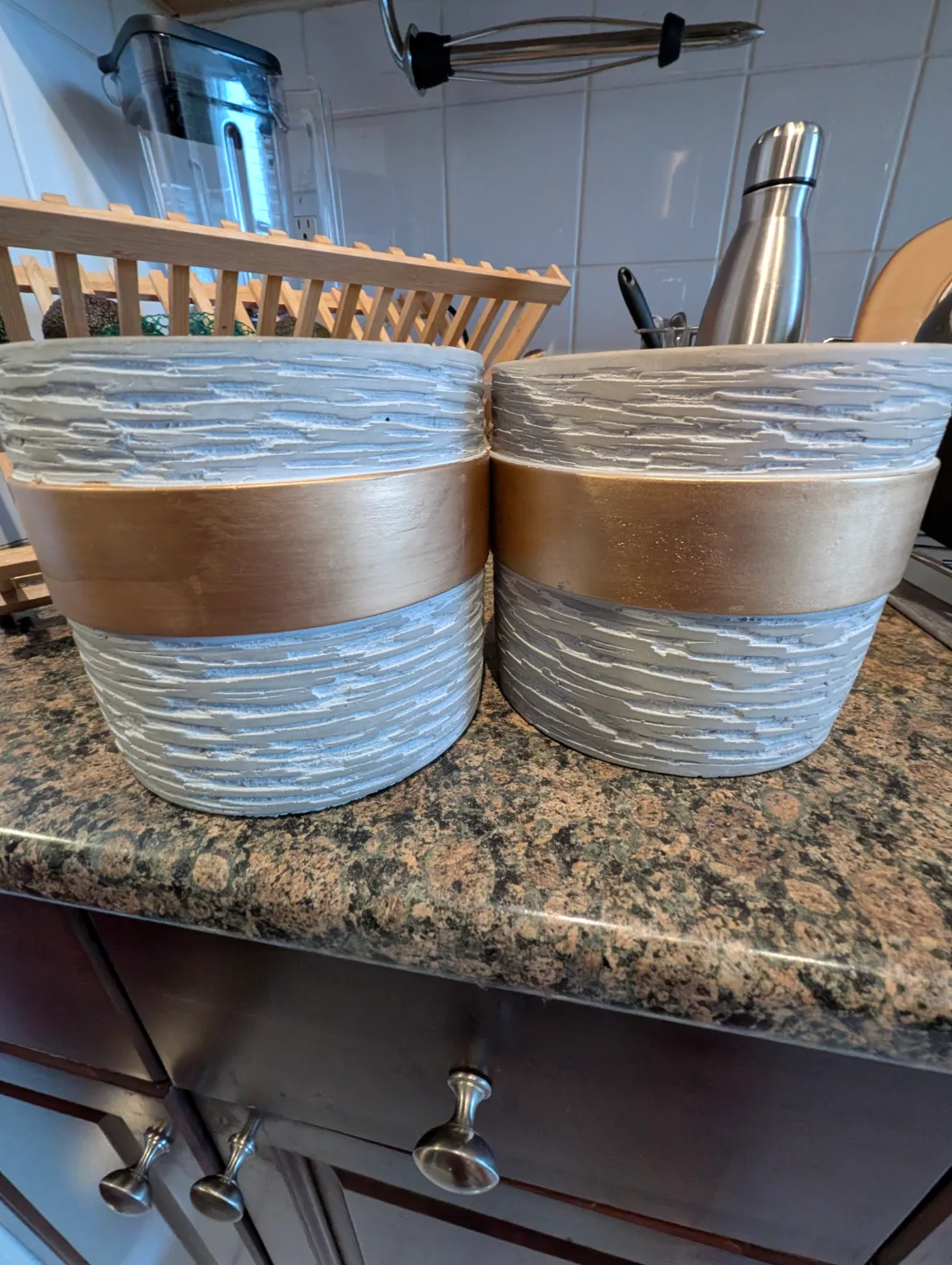 Matching Decorative Planters - 5.75" x 5" thumbnail