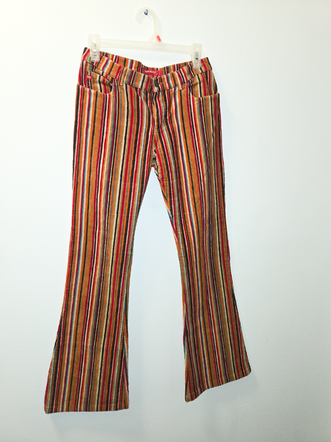 Miss Sixty Corduroy Bell Bottoms Size 28 Y2K - photo 4