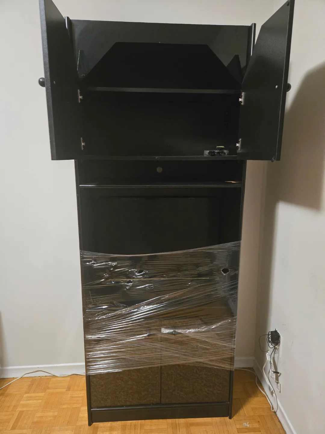 Tall black cabinet image indicator(2)