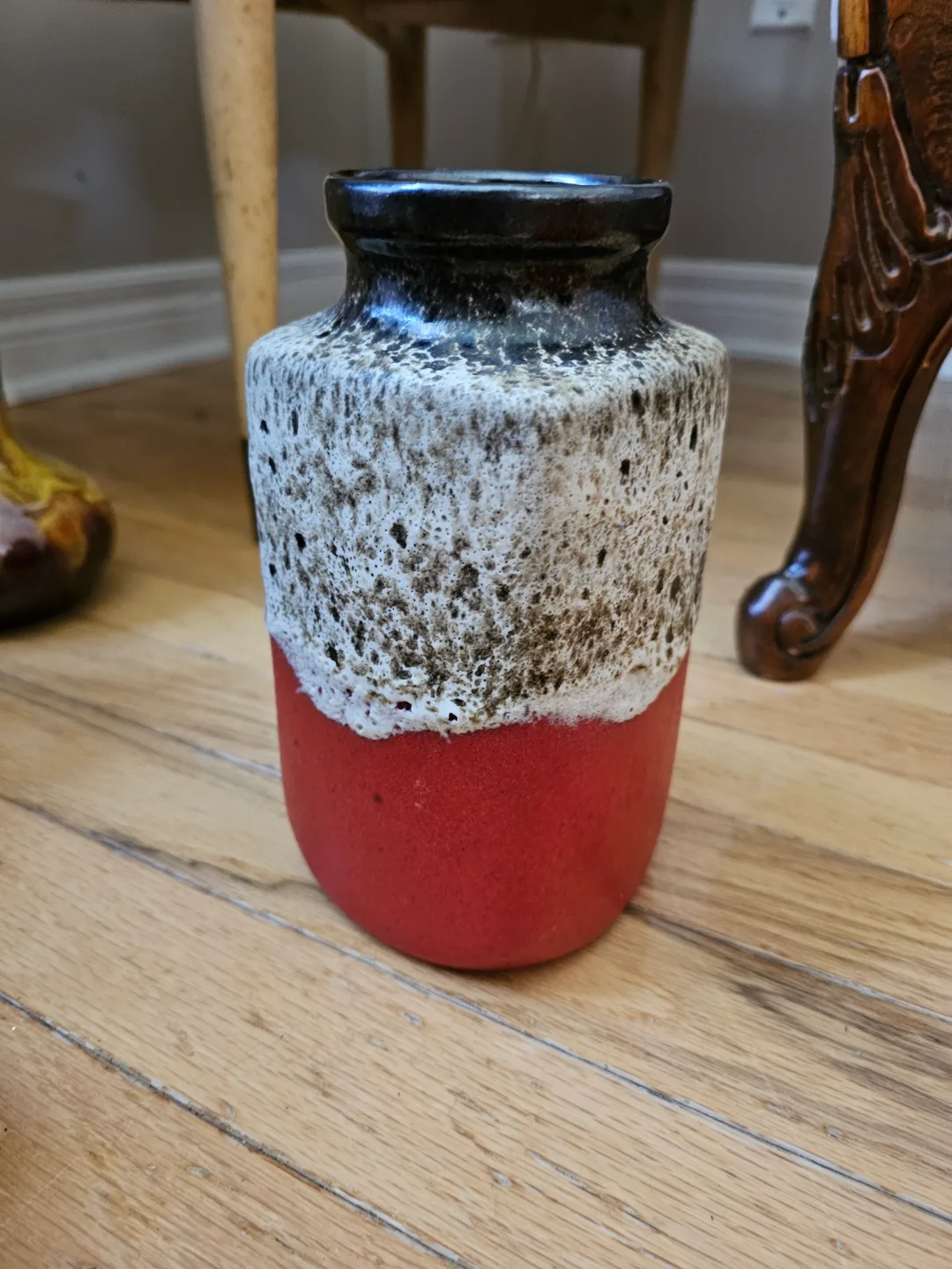 Vintage West German Pottery Vase thumbnail