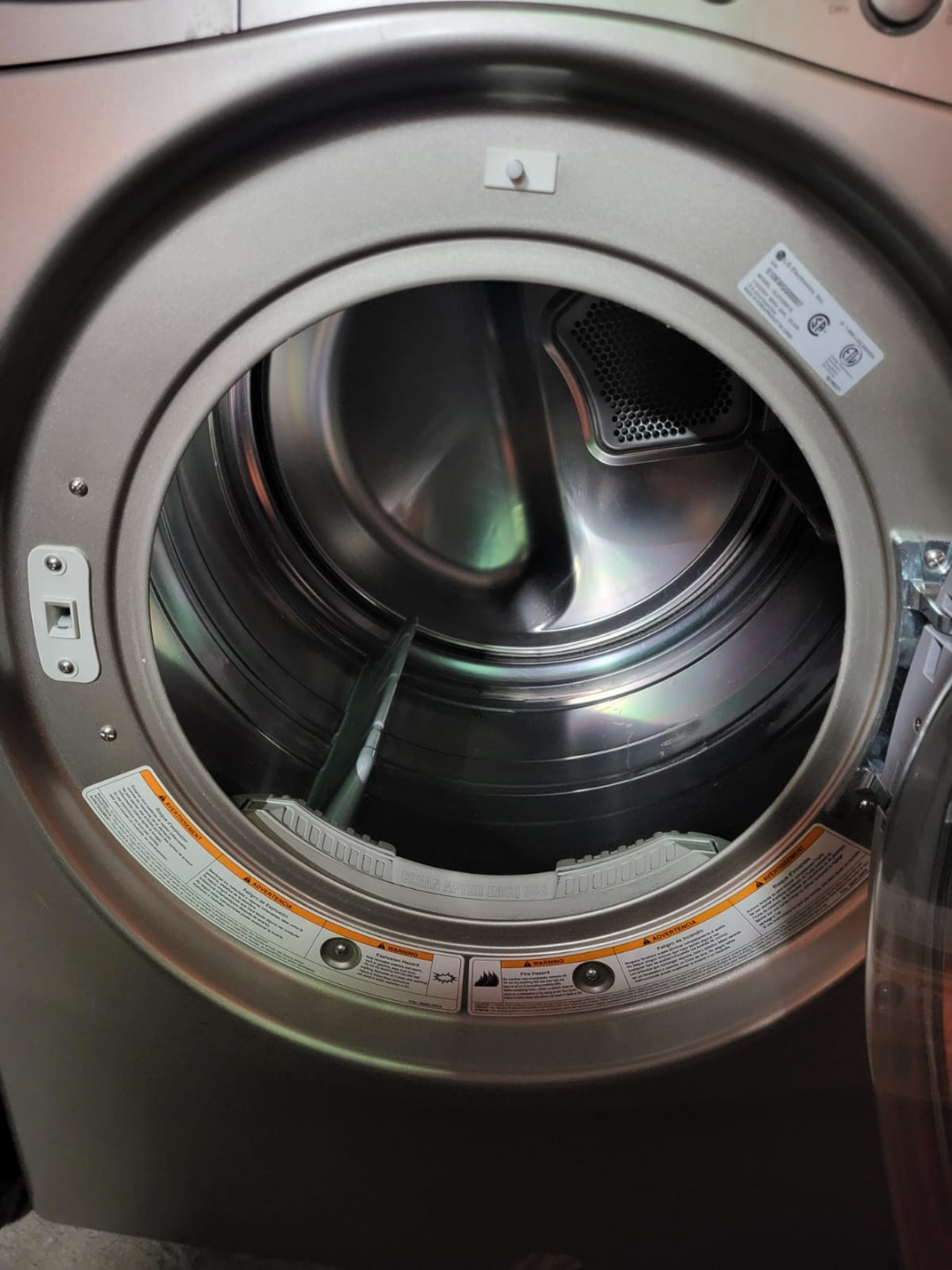 LG Electric Dryer - Model DLE2681S - photo 2