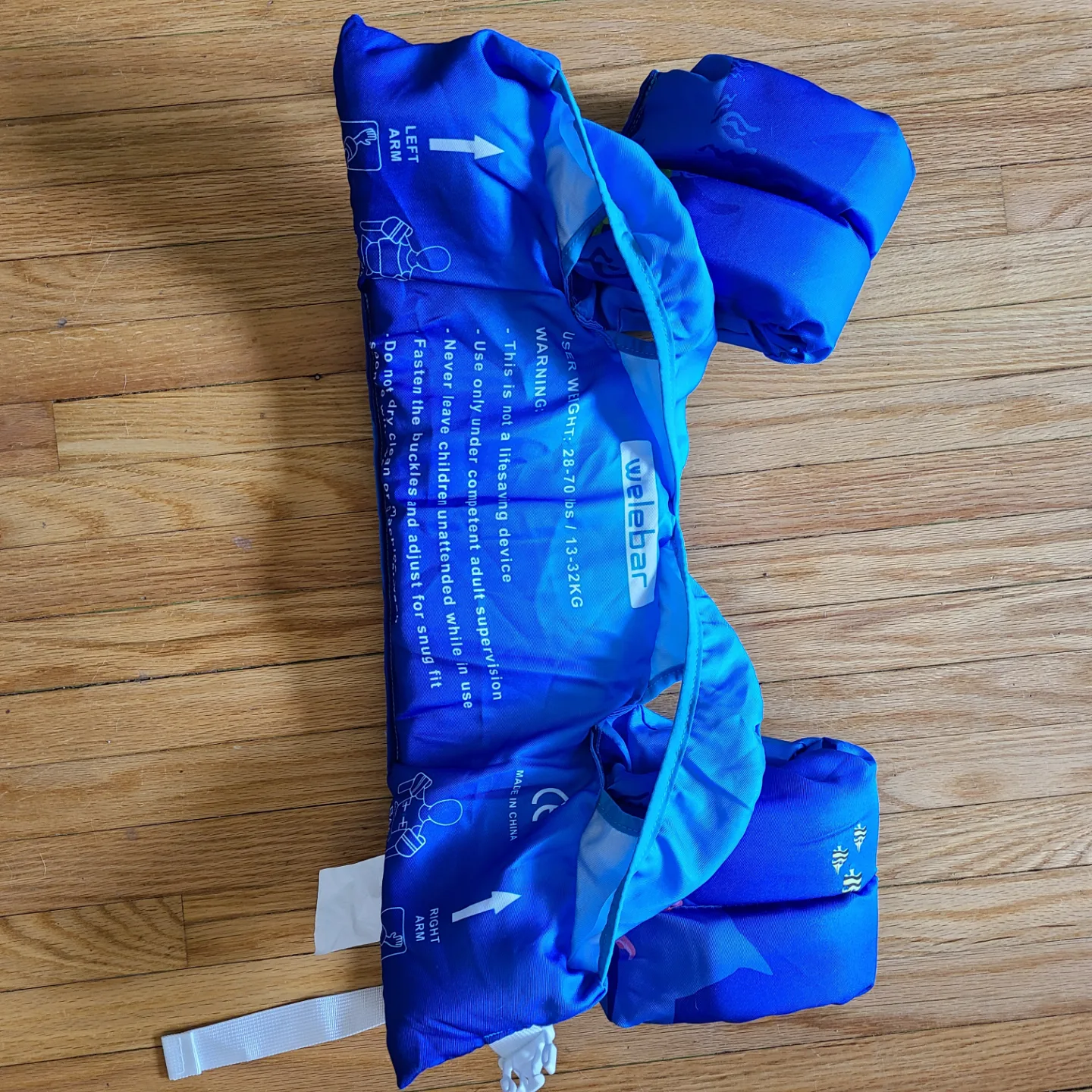 Welebar Kids Swim Vest - Size 28-70 lbs image indicator(2)