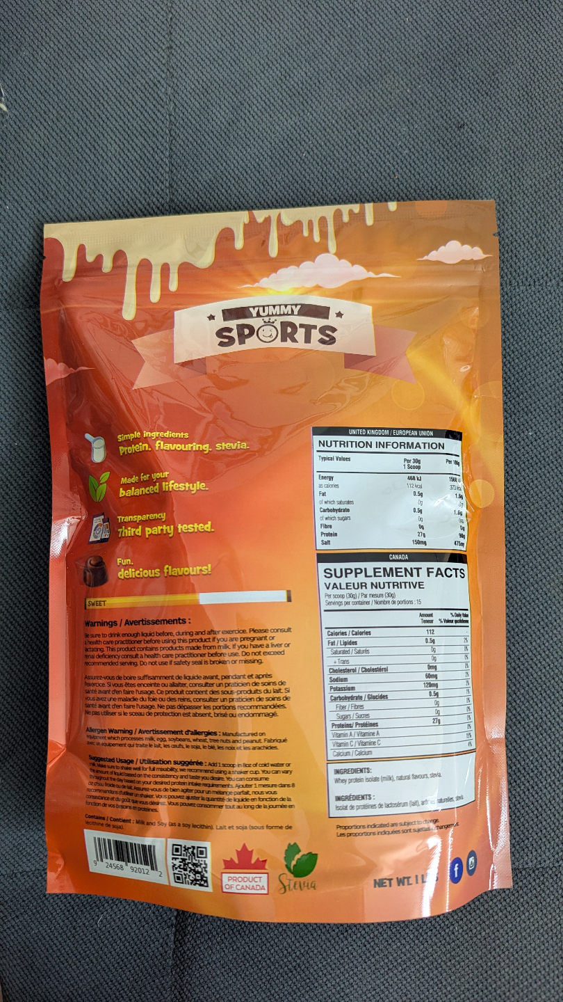 Yummy Sport Protein Powder - photo 2